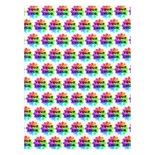 カスタムロゴBusiness Office Tableloth テーブルクロス (正面)