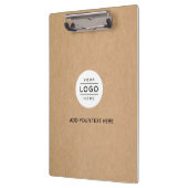 カスタムロゴKraftカバー クリップボード (左)
