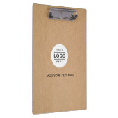 カスタムロゴKraftカバー クリップボード (右)
