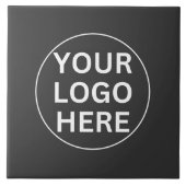 カスタムロゴlプロフェッショナルプロモーショングレー タイル (正面)
