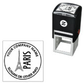 カスタムロゴParis Self-inking セルフインキングスタンプ (インサイチュ)