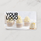 カスタムロゴQRコードの追加 名刺 (正面)