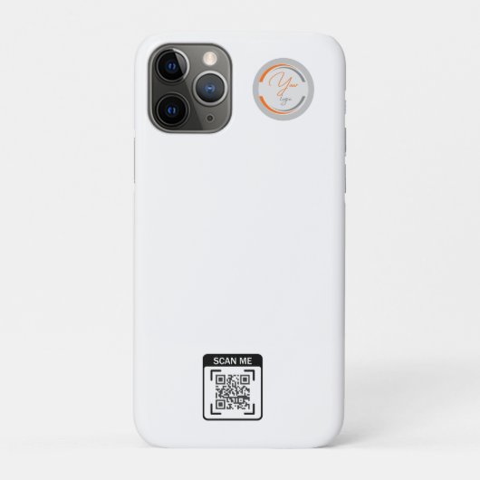 カスタムロゴQRコードビジネス Case-Mate iPhoneケース (裏)