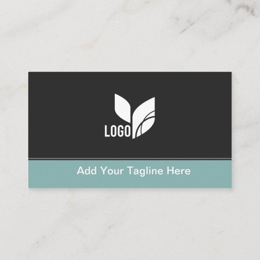 カスタムロゴQRモダン 名刺 (裏面)