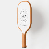 カスタムロゴWEBサイトシンプルプロモーション ピックルボールラケット (左)