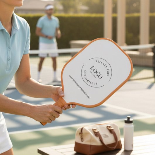 カスタムロゴWEBサイトシンプルプロモーション ピックルボールラケット