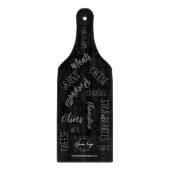 カスタムロゴwebサイトチーズプラタープロモ カッティングボード (正面)