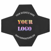 カスタムロゴWebサイト名のプロモーシパーソナライズされたョン サッカーボール (フラット)