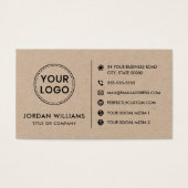 カスタムロゴwebサイトQRモダンコード (正面)