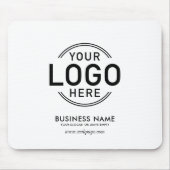 カスタムロシンプルゴミニマリストWebサイト マウスパッド (正面)