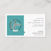 カスタムロシンプルゴQrコード株式会社ターキーズ 名刺 (正面)