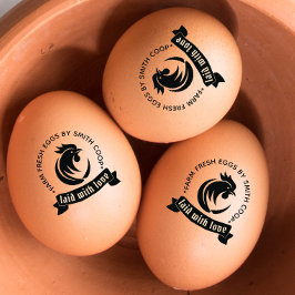 カスタムロスターエッグミニスタンプ ラバースタンプ