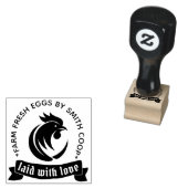 カスタムロスターエッグミニスタンプ ラバースタンプ (押印)