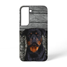 カスタムロットワイラー名犬迷彩柄素朴ペット