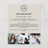 カスタムロモダンゴプロフェッショナル事業 チラシ (正面)