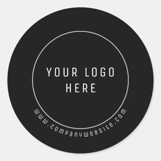 カスタムロモダンゴミニマリスト ラウンドシール (正面)