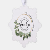 カスタムロモダンゴ付きリースユニーク オーナメントカード (左)