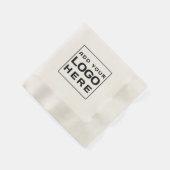 カスタムロモダンゴ企業ブランド従業員紙 縁ありカクテルナプキン (角)