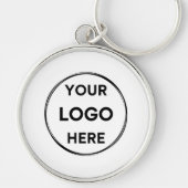 カスタムロモダンゴ会社スタッフホワイト キーホルダー (正面)