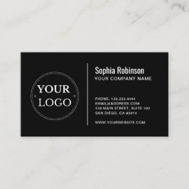 カスタムロモダンゴMinimalist Black 名刺