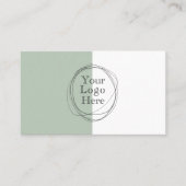 カスタムロモダンゴSage Green 名刺 (正面)