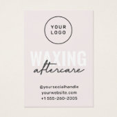 カスタムロモダンゴWxing Aftercare Card (正面)