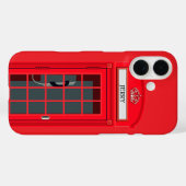 カスタムロンドン・レッド・フォン・ブース Case-Mate iPhoneケース (裏面 (横))