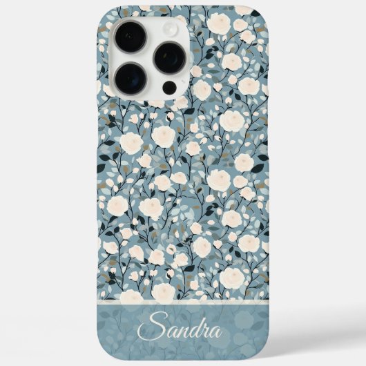 カスタムローズフォトコラージュiPhoneケース Case-Mate iPhoneケース (裏面)