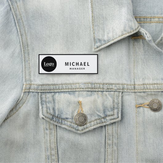 カスタムロ企業のゴの従業員ID 名札 (インサイチュ)