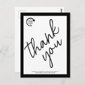 カスタムロ企業のゴモダンブラック ポストカード (正面/裏面)