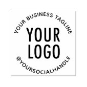 カスタムロ企業のゴ・文字循環会社 セルフインキングスタンプ (デザイン)
