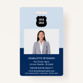 カスタムロ実在ゴエステート不動産仲介業者名 バッジ (正面)