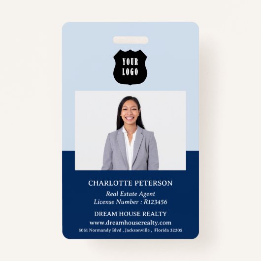 カスタムロ実在ゴエステート不動産仲介業者名 バッジ (正面)