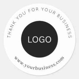 カスタムロ感謝していゴのビジネスジュエリーラベル ラウンドシール
