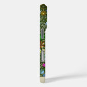 カスタムワイルドグリーンフィールド開花 Case-Mate iPhoneケース (裏面 / 右)