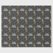 カスタムワイル・E・コヨーテ™ハッピーバースデー ラッピングペーパー (フラット)