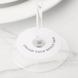 カスタムワイングラスラベル（12セット） ワイングラスタグ