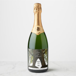 カスタムワインボトルラベル(8.9 cm x 10.2 cm) スパークリングワインラベル