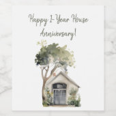 カスタムワインボトルラベル(8.9 cm x 10.2 cm) ワインラベル (シングルラベル)