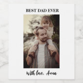 「カスタムワインラベルテンプレート」 ワインラベル (シングルラベル)