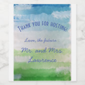 カスタムワインラベル ワインラベル (シングルラベル)