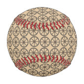 カスタムワゴンホイール野球 野球ボール (裏面)