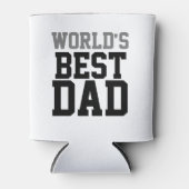 カスタムワールドの最高のパパ 缶クーラー (正面)