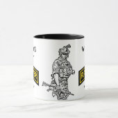 カスタムワールドズ最高のランジャー マグカップ (中央)