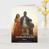 カスタムヴァレモダンンティネスの写真 カード (黄色い花)