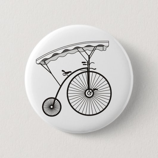 カスタムヴィレガー囚人バッジB&wアート 缶バッジ (正面)