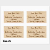 カスタムヴィンテージのステッカーまた空白のはBULKのステッカー 長方形シール (シート)