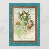 カスタムヴィンテージアンティーク季節のごあいさつ シーズンカード (正面)