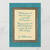 カスタムヴィンテージアンティーク季節のごあいさつ シーズンカード (裏面)