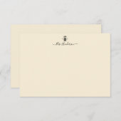 カスタムヴィンテージクイーンビーノートカード ノートカード (正面/裏面)